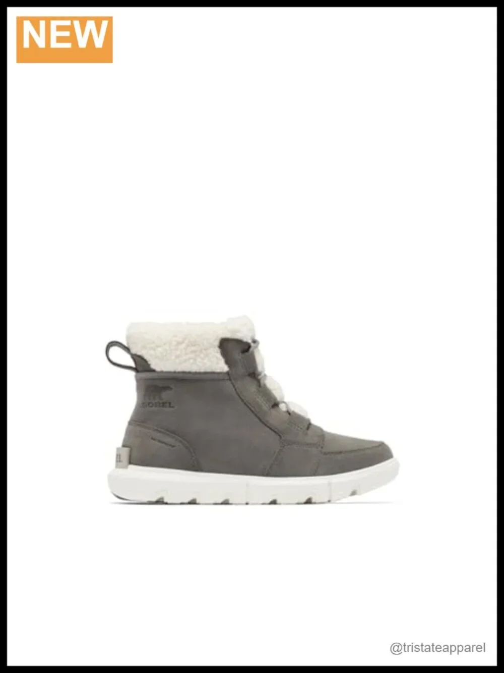 Sorel Women's Waterproof Suede Snow Boots with Faux Shearling Cuff